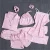 Import Free Shipping 7pcs/set Womens Silk Satin Pajamas Long Sleeve Loungewear Pajamas Girls Sleepwear PJ Nighties from China