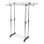 Import Free Shipping Stretching Clothes Hanger Stand with Shoe Shelf from China