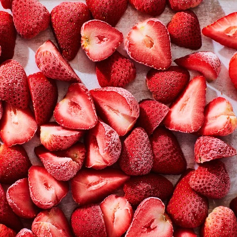 Frozen Organic Strawberry fresh Freeze IQF BQF fruit growers 2022 South Africa