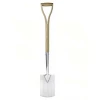 FSC ash wood handle stainless steel spade and fork garden tools