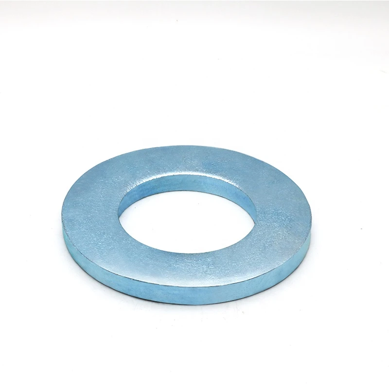 Galvanized flat washers China Manufacturer thin metal steel stamping flat washer din125 for heavy industry