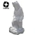 Import Garden decoration, life size sculpture wolf carving stone from China