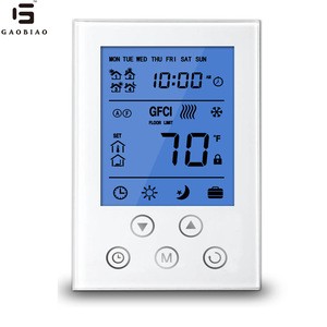 Gaupu GM4 120/240V Programmable Thermostat for floor heat control