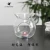 Import Glass bowl large capacity artistic conception dishes molecular cuisine creative hotel tableware glass tableware from China