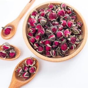 Gold Plated Rose Flower Dried Gold Rose Buds Herbal Tea