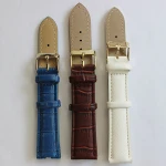 gold plating hardware leather watches bands watch accessories