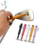 Golf Club Sharpener Tool 6 Heads Golf Cleaning Tool Golf Club Brush Manufacture OEM Price