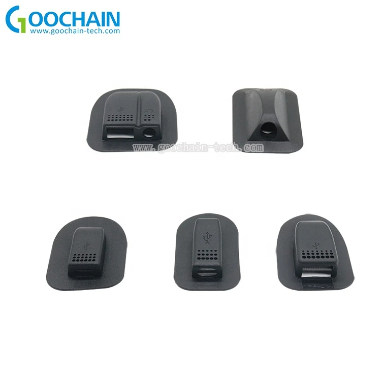 Goochain Custom Double Port USB 2 in 1 Male to Female Audio Backpack External USB Cable for bag