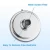 Import Good Design cheap Faucet Accessories Bathroom ABS Plastic Top Shower Head Rain from China