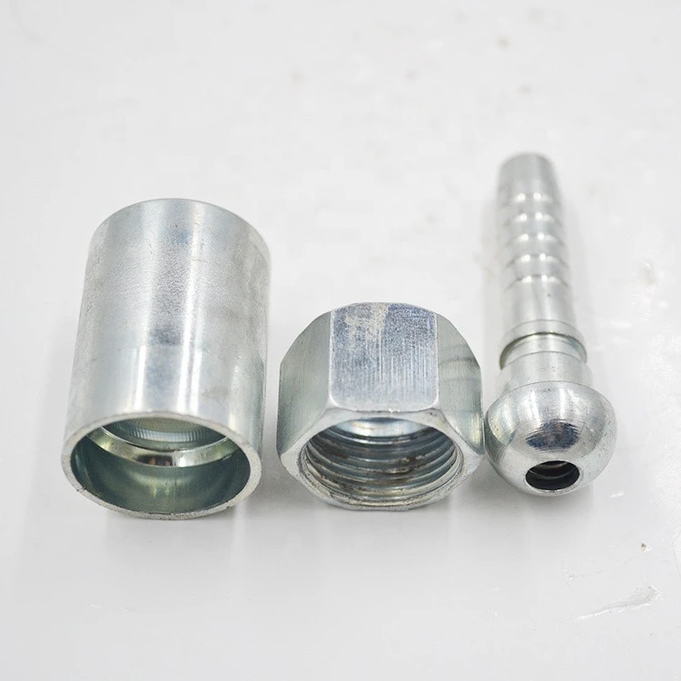 Good quality Agriculture machinery  Rubber hydraulic hose parts Hose connector No.24