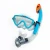 Import Good quality with adjustable head snorkel mask silicon snorkels Tempered glass lenss adult (diving mask and snorkels)set from China