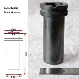 Graphite Melting Crucible Corrosion resistant High Purity Graphite Crucible