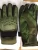 Import Green Army Color Full Finger Paintball Gloves, back cover protection paintball gloves from Pakistan