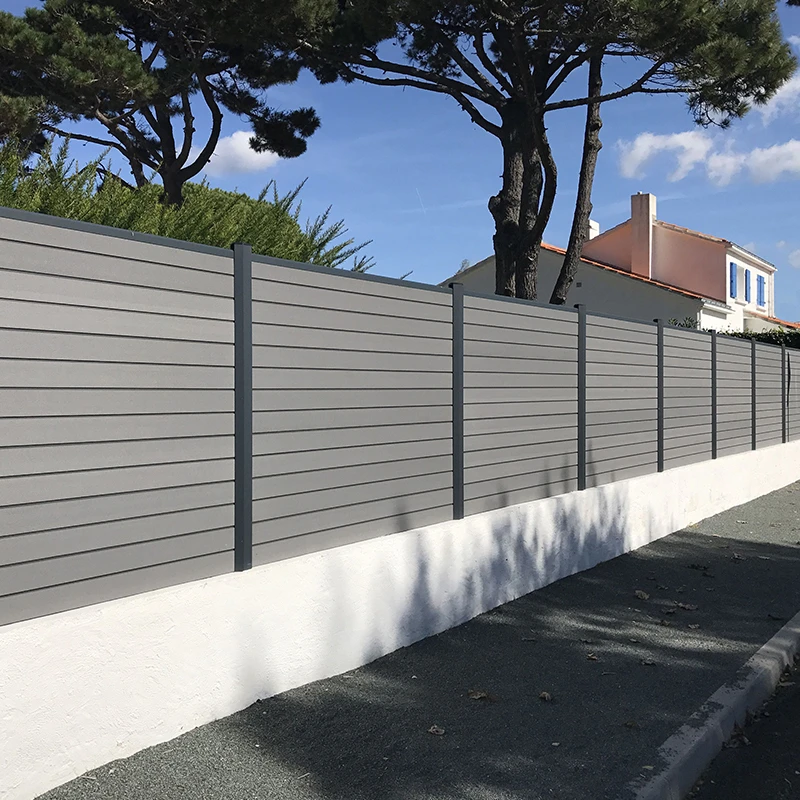 Greenzone WPC Fencing materials temporary fence panels pvc fence panels