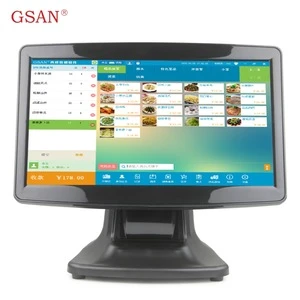 GSAN GS-K500 15.6&#39;&#39; capacitive touch screen  long life span pos system with CE/ RoHS/ CCC