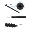 gypsum board screw manufacture collated black Cheap Price Yellow Zinc High Quality Plasterboard Collated Drywall Screws