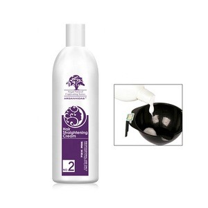 Hair Salons Styling Cream 3 in 1 Anti Frizz Hair Straightening Cream Alkaline Perm Lotion
