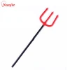Halloween Cosplay Party Children Toy Plastic Weapon Trident Ax Death Sickle Halloween Simulation Weapon /
