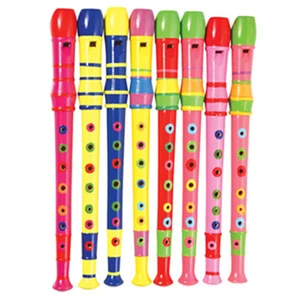 hand made in china merchandise Wooden childrens musical toys Wood clarinet 7-hole Piccolo Beginner Wind instrumental toy flute