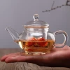 Handmade Small Capacity Glass Tea Pot Teapot Clear Glass