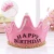 Import Happy Birthday LED Happy Birthday  crown dress up the hat party decoration from China