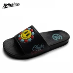 Happyslides mens indoor slipper slides footwear custom logo sandal women fashionable designer slippers women famous brands