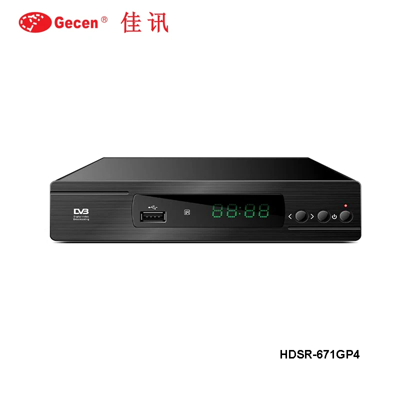HDSR-671GP4 DVB-S2 Set Top Box MPEG4 h.264 DVB-S2 digital Full HD satellite tv receiver