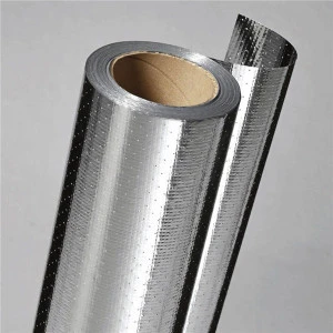 Heat reflective radiation insulation barrier aluminum foil insulation board