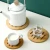 Import Heat Resistant Pot Cup Pads Bamboo Trivet Mat Square and Round Kitchen Dining Room Table Top from China