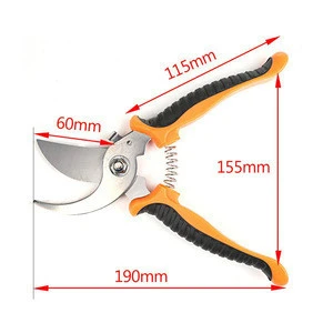 Heavy Duty Bypass Hand Pruner Tree Pruning Shears Hand Tools for Gardening Trimming