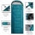 Import Heavy Duty Warmest Blue Waterproof Winter Camping Fluffy Custom Wholesale Air Sleeping Bag Deals from China