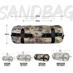 Heavy Duty Workout Sandbags Saddlebag Training for Fitness  Exercise Sandbags Military Weighted Bags Heavy Sand Bags