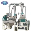 High efficiency commercial self-feeding wheat and corn and rice flour milling machine