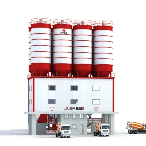 High Efficiency Mobile Concrete Batching Plant / Mobile Concrete Mixer With Self Loading From China