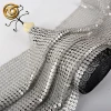 High-End Diamond Embroidery Patterns Design polyester sequin fabric