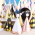 Import High-grade black gold sequin ball birthday hat for kids party birthday hat from China