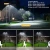 Import High Light Efficiency Remote Control ABS SMD Waterproof IP66 2000w UFO Solar Led Garden Light from China