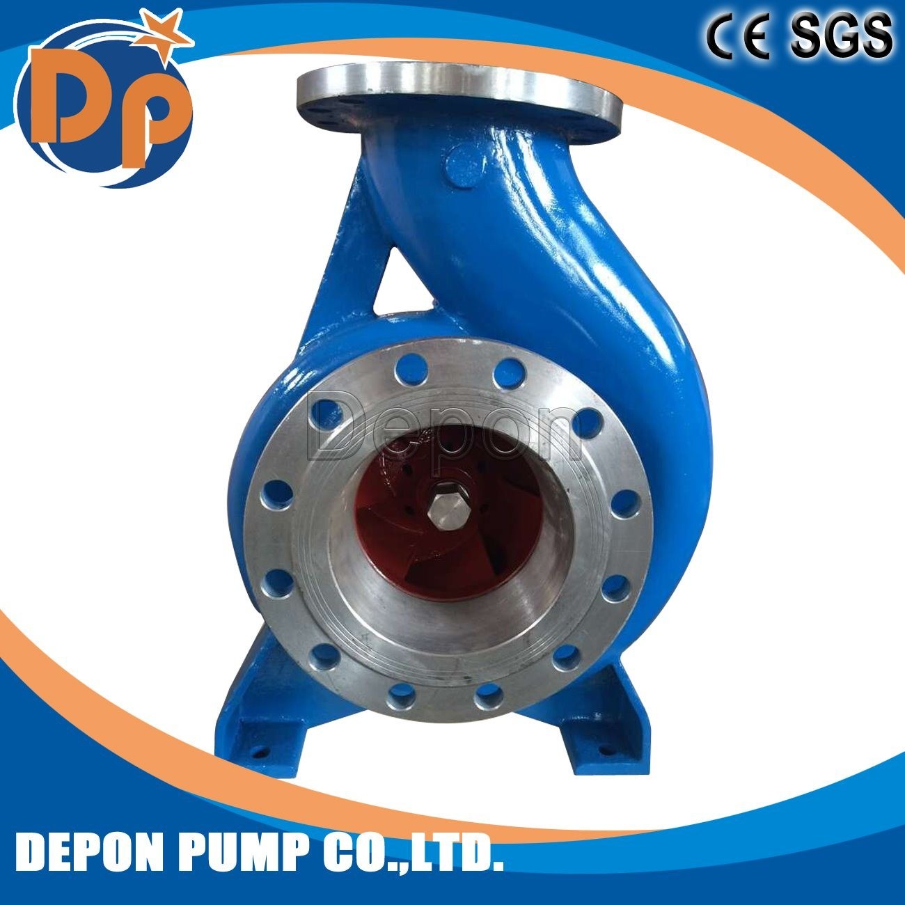 High Pressure Horizontal Centrifugal Diesel Engine Salt Water Pump