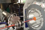 High pressure PVC flexible water hose pipe plastic tubes Colorful PVC braided fiber reinforced net hose extrusion machine
