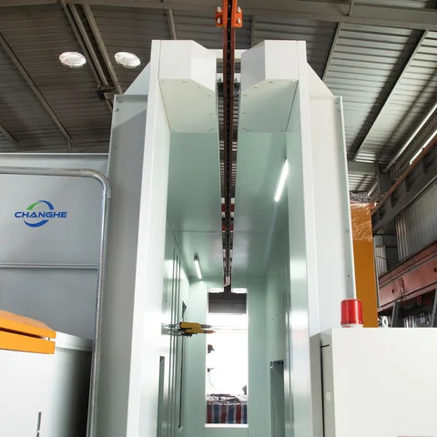 Buy High Productivity Small Automatic Powder Coating Line For Aluminum ...