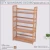 Import high quality 3 tier book rack standing shelf bamboo bookcases for sale from China
