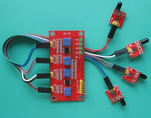 High Quality 4 Fire Flame Infrared Receives Ignition Sources Sensor Module