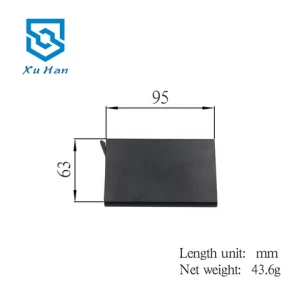 High Quality Aluminium alloy Metal Customized Blank credit card holder