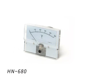 High Quality Analog Ammeter Panel AMP Current Meter 63*80mm size