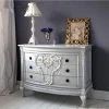 High Quality bedroom furniture French antique 3 chest of drawers wood storage dresser