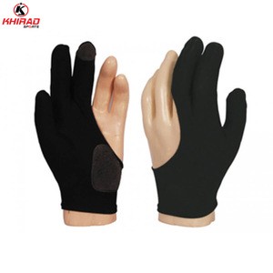 High Quality Breathable Customized Design Men Snooker Gloves
