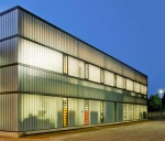 High quality building glass windows 7mm U profile glass for curtain wall