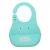 Import high quality color box package silicone baby bib from China