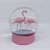 Import High Quality Custom Made Snow Globe Flamingo Design Resin Souvenir Snow Globe from China