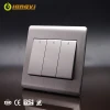 High quality customizable wholesale 3 gang 1 way electronic switch lighting electrical wall switch
